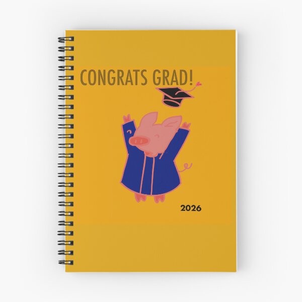 Item preview, Congrats Grad Piggie (2026) designed and sold by The Pigueroa’s.