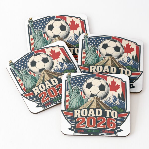Item preview, Road to 2026 USA Mexico Canada Soccer Design designed and sold by emaga.