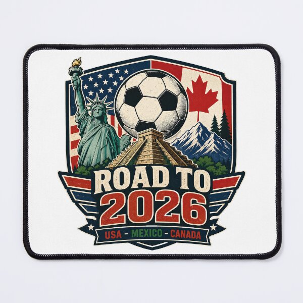 Item preview, Road to 2026 USA Mexico Canada Soccer Design designed and sold by emaga.