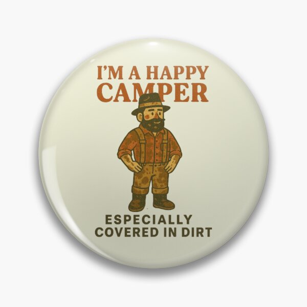 Item preview, Happy Camper designed and sold by JoCoCraftworks.