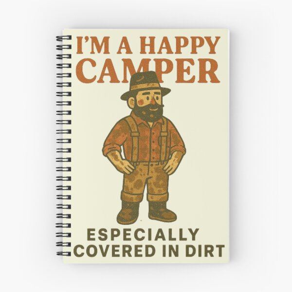Item preview, Happy Camper designed and sold by JoCoCraftworks.