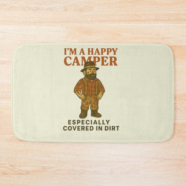 Item preview, Happy Camper designed and sold by JoCoCraftworks.