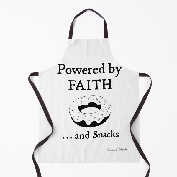 Item preview, Powered by Faith... and snacks designed and sold by GraceMadeArt.