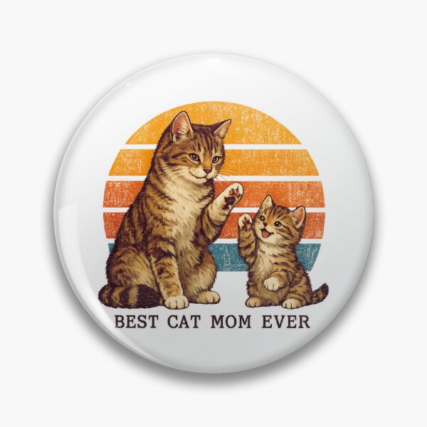Item preview, Best Cat Mom Ever designed and sold by LuveraxArt.