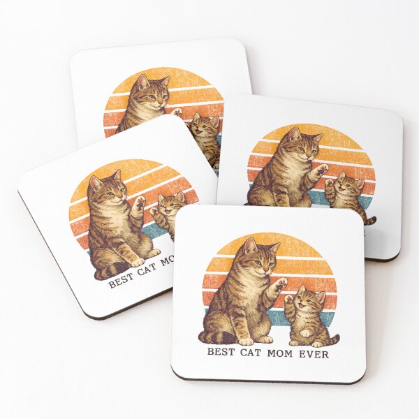 Item preview, Best Cat Mom Ever designed and sold by LuveraxArt.