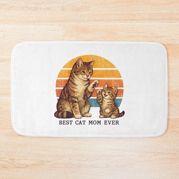 Item preview, Best Cat Mom Ever designed and sold by LuveraxArt.