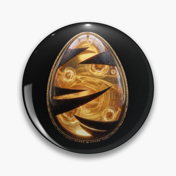 Item preview, Golden Geode Crystal Fantasy Egg designed and sold by kirbdoreshop.