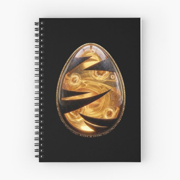 Item preview, Golden Geode Crystal Fantasy Egg designed and sold by kirbdoreshop.