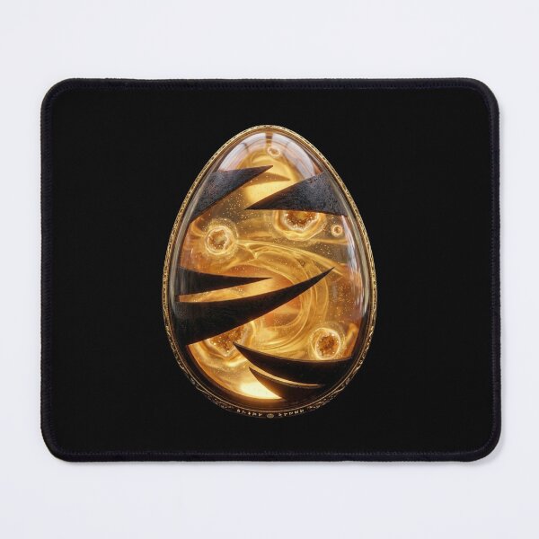 Item preview, Golden Geode Crystal Fantasy Egg designed and sold by kirbdoreshop.