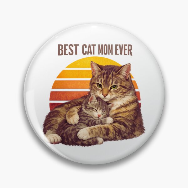 Item preview, Best Cat Mom Ever designed and sold by LuveraxArt.