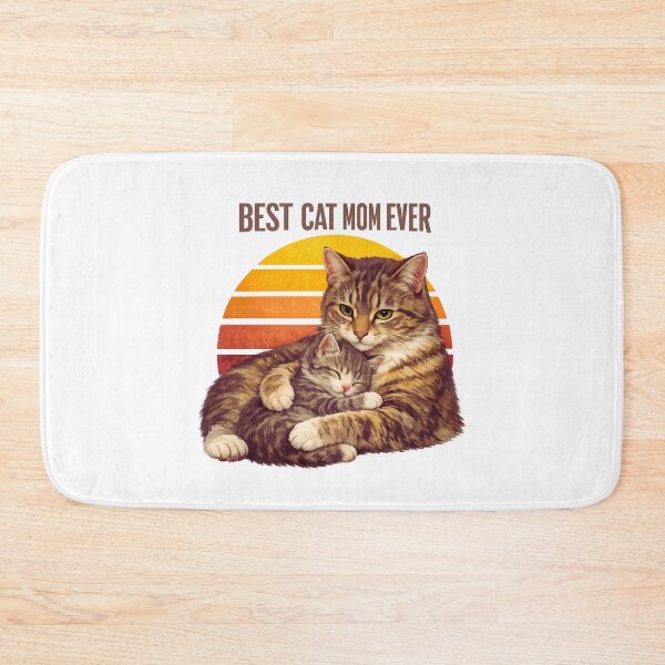 Item preview, Best Cat Mom Ever designed and sold by LuveraxArt.