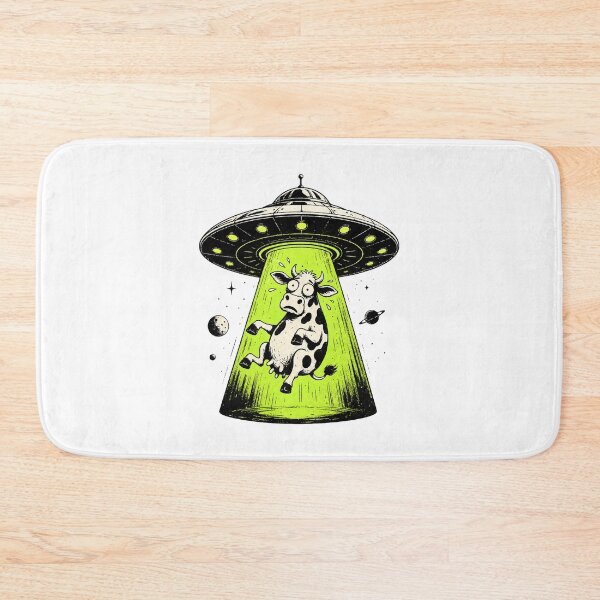 Item preview, Alien Cow Abduction Weirdcore Surreal designed and sold by HandicraftArt.