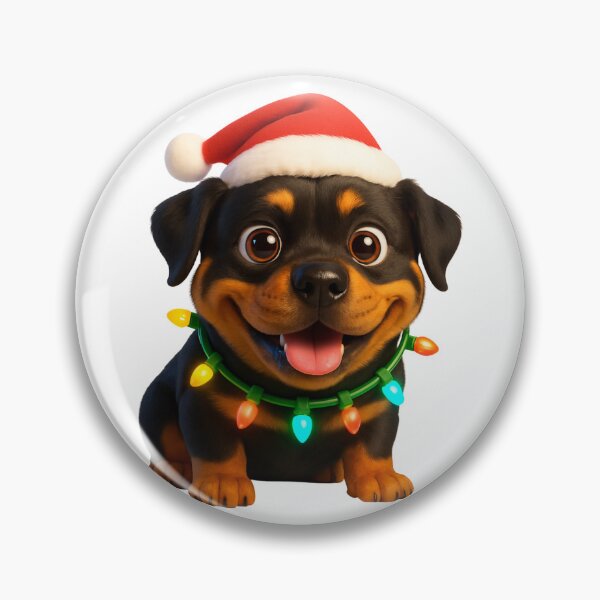 Item preview, Christmas Rottweiler Dog designed and sold by Sillytoe.