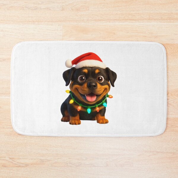 Item preview, Christmas Rottweiler Dog designed and sold by Sillytoe.