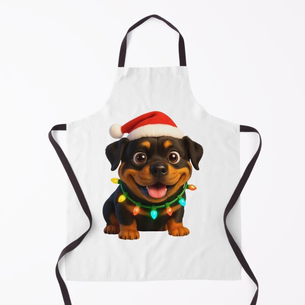 Item preview, Christmas Rottweiler Dog designed and sold by Sillytoe.