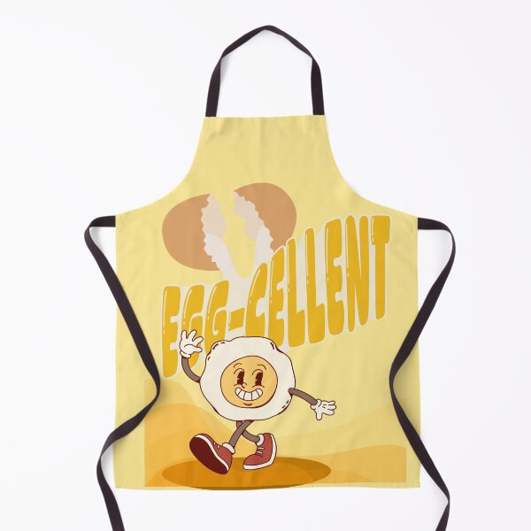 Item preview, Egg-Cellent Retro Pun Cartoon Design designed and sold by azLittleLuxur.