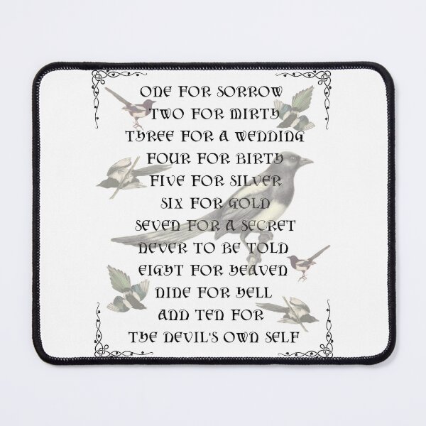 Item preview, Magpie: One For Sorrow designed and sold by Odd-Squared.