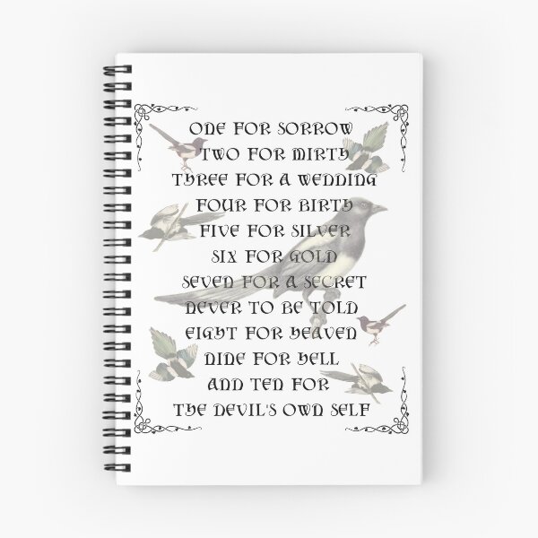 Item preview, Magpie: One For Sorrow designed and sold by Odd-Squared.