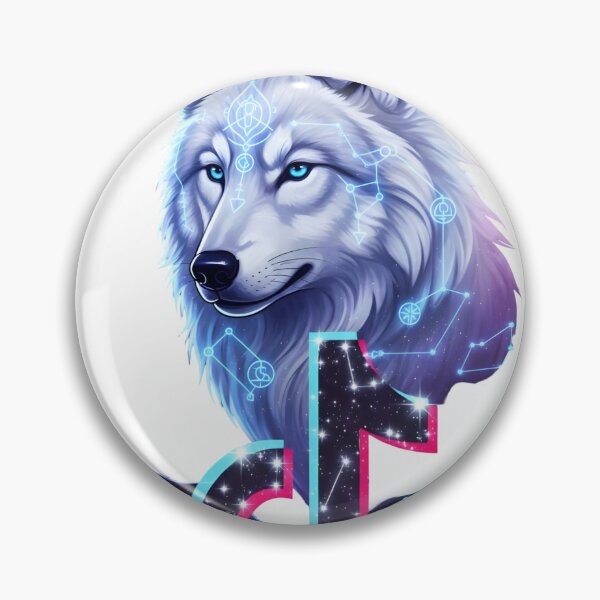 Item preview, Tiktok wolf designed and sold by Wolfbyte.