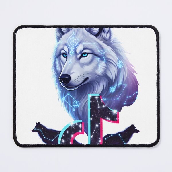 Item preview, Tiktok wolf designed and sold by Wolfbyte.