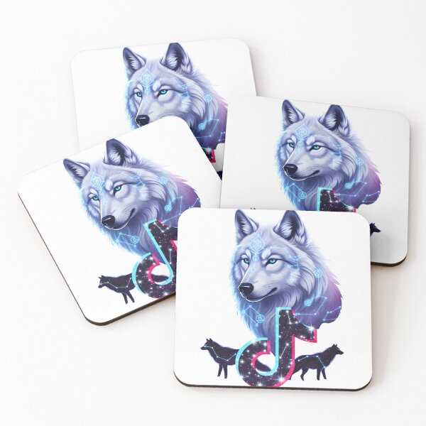 Item preview, Tiktok wolf designed and sold by Wolfbyte.
