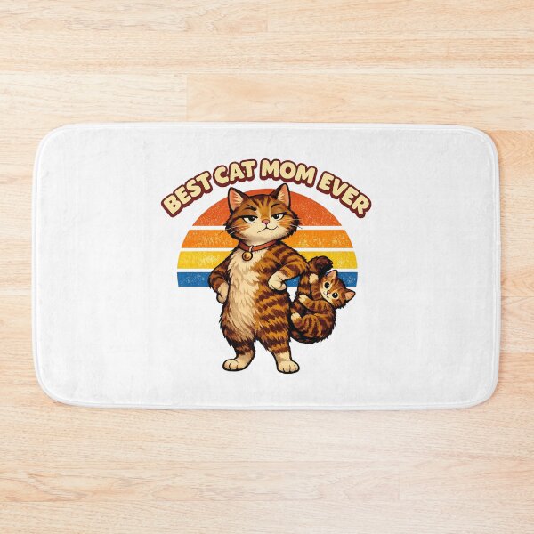 Item preview, Best Cat Mom Ever designed and sold by LuveraxArt.