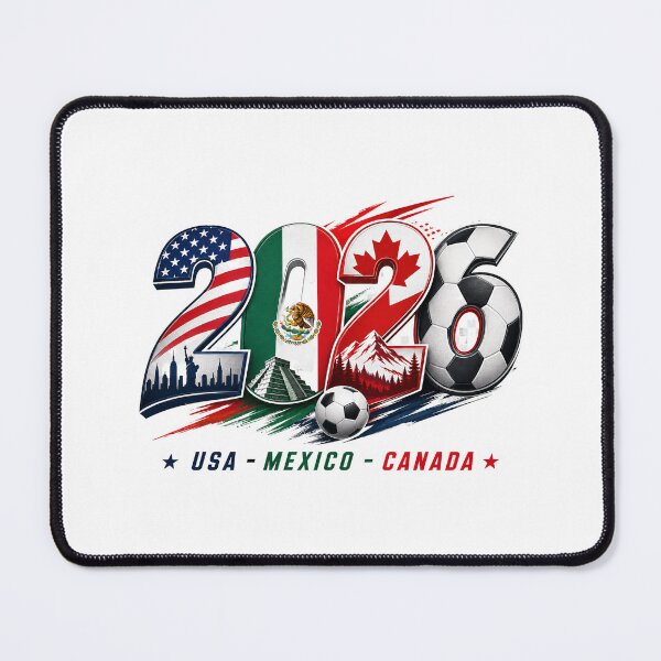 Item preview, Three Nations United - 2026 Soccer Supporter Art designed and sold by Emaga Digital Studio.