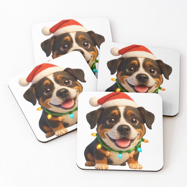 Item preview, Christmas Rottweiler Mix Dog designed and sold by Sillytoe.