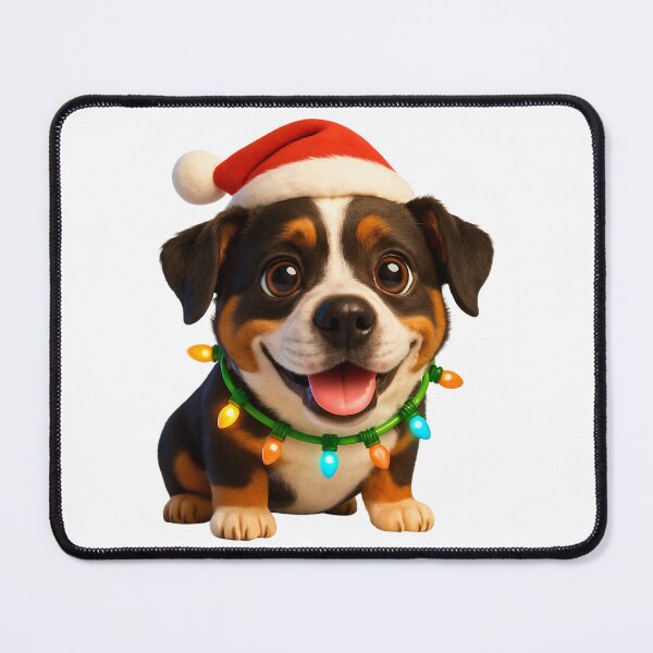 Item preview, Christmas Rottweiler Mix Dog designed and sold by Sillytoe.