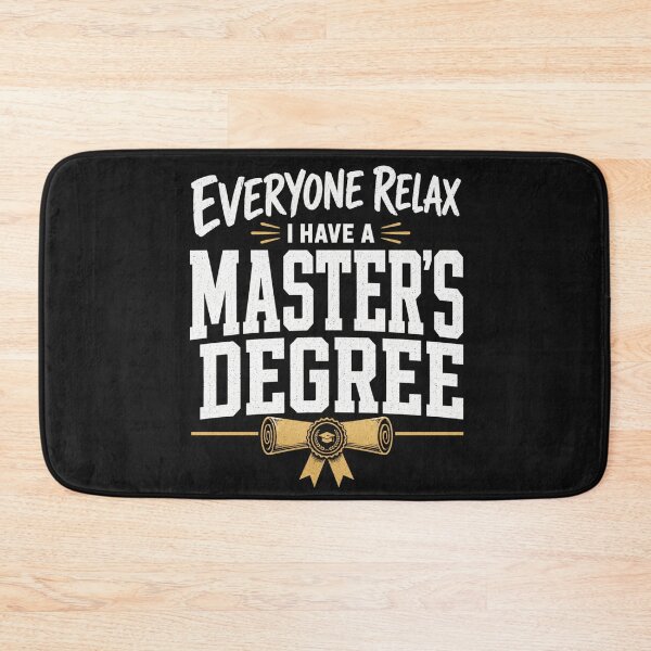 Item preview, Everyone Relax I Have A Masters Degree T-Shirt, Funny Graduation Gift, College Graduate Graphic Tee designed and sold by pipolabco.