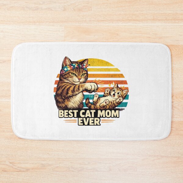 Item preview, Best Cat Mom Ever designed and sold by LuveraxArt.