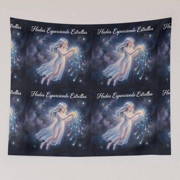 Item preview, Fairies Scattering Stars designed and sold by casamomo.