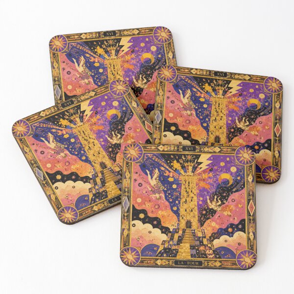 Item preview, Tarot card 'The Tower'. designed and sold by Natalia-Vlad.