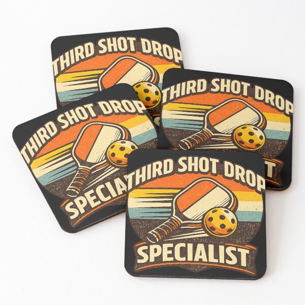 Item preview, Third Shot Drop Specialist – Funny Pickleball Retro Player Design designed and sold by designtshirt636.