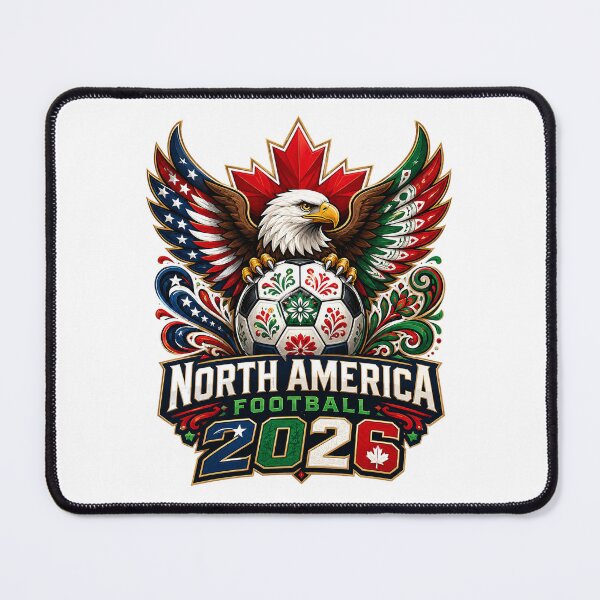 Item preview, United by Football 2026 North America Soccer Design designed and sold by emaga.