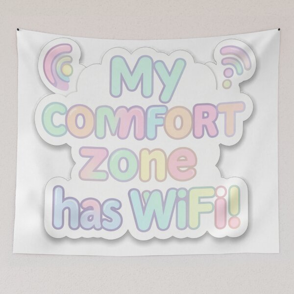 Item preview, The Tech-Savvy Comfort Zone designed and sold by tim tal.