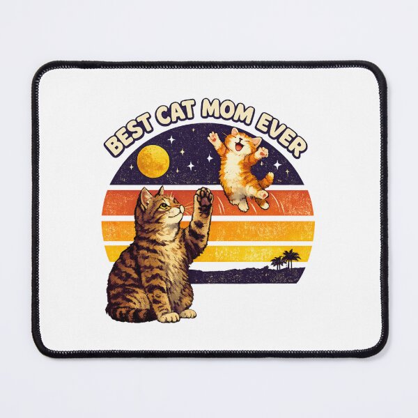 Item preview, Best Cat Mom Ever designed and sold by LuveraxArt.
