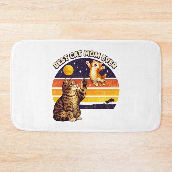 Item preview, Best Cat Mom Ever designed and sold by LuveraxArt.