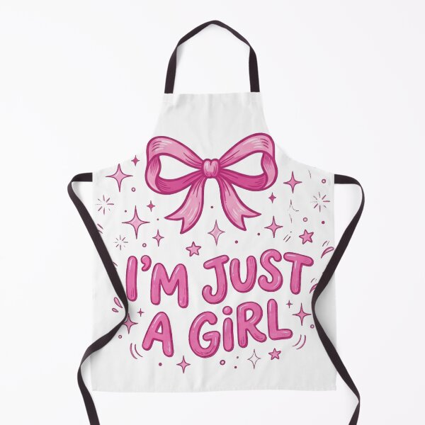 Item preview, I'm Just A Girl Pink Bow Design designed and sold by JakysCreations.