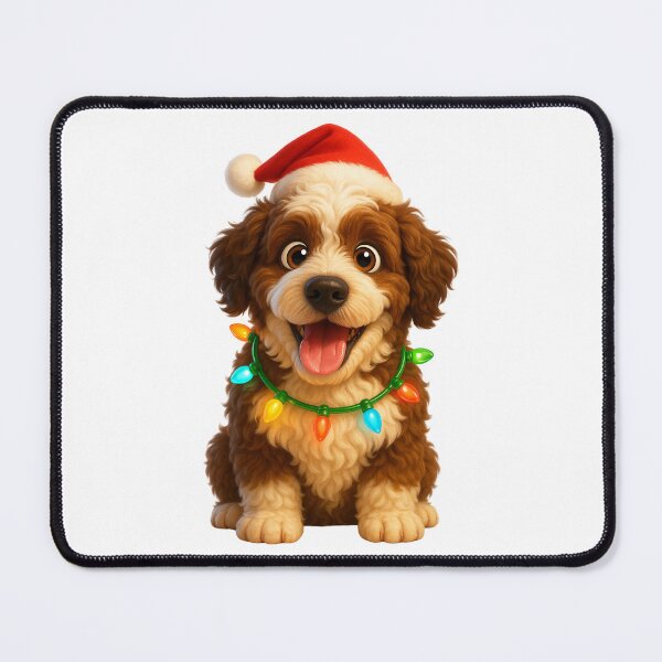 Item preview, Christmas Saint Berdoodle Dog designed and sold by Sillytoe.