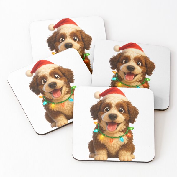 Item preview, Christmas Saint Berdoodle Dog designed and sold by Sillytoe.