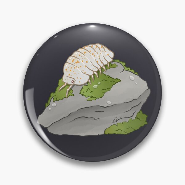 Item preview, Orange Dalmatian Isopod - Porcellio scaber - Woodlouse Owner Gift designed and sold by anacecilia.