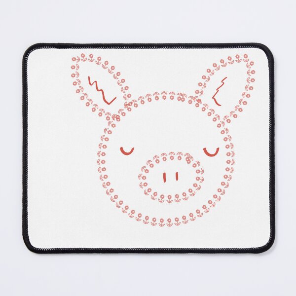 Item preview, Flower design Pig designed and sold by The Pigueroa’s.