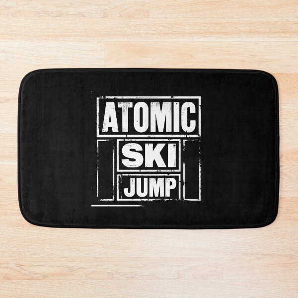Item preview, Atomic Ski Jump Retro Typography Sports Art designed and sold by sky11PP.