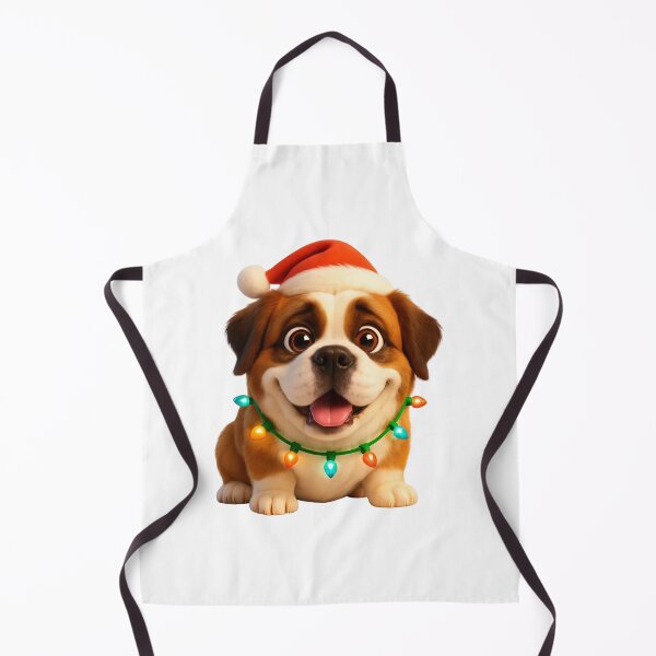 Item preview, Christmas Saint Bernard Dog designed and sold by Sillytoe.