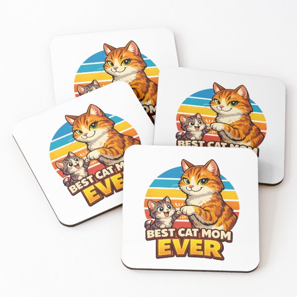 Item preview, Best Cat Mom Ever designed and sold by LuveraxArt.