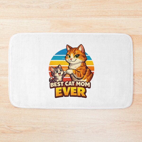 Item preview, Best Cat Mom Ever designed and sold by LuveraxArt.