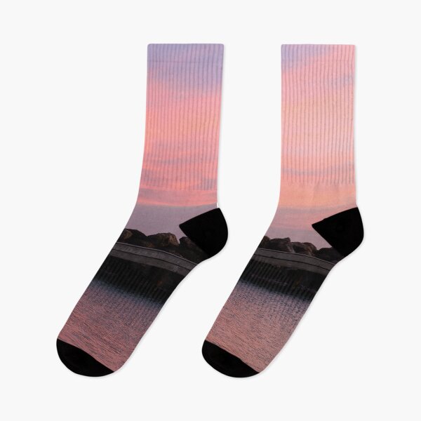 Item preview, Pink Caribbean Sunset Over Calm Sea 1 designed and sold by Anita's & Bella's Art.