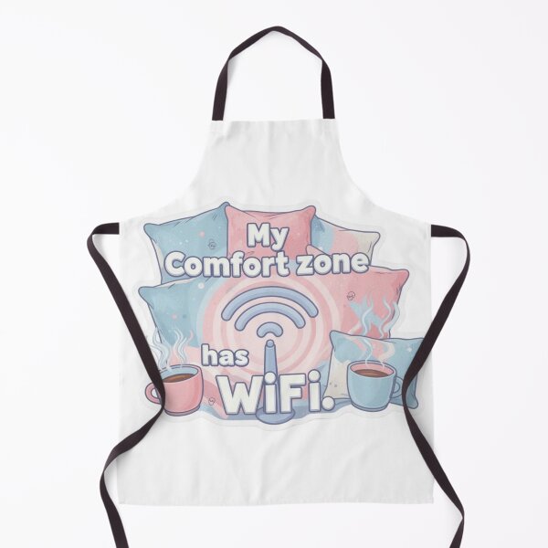 Item preview, igital Homebody - Pastel WiFi Quote designed and sold by tim tal.