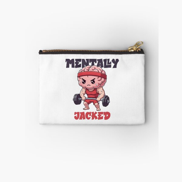 Item preview, Mentally Jacked Gym Meme designed and sold by zakvisuals.